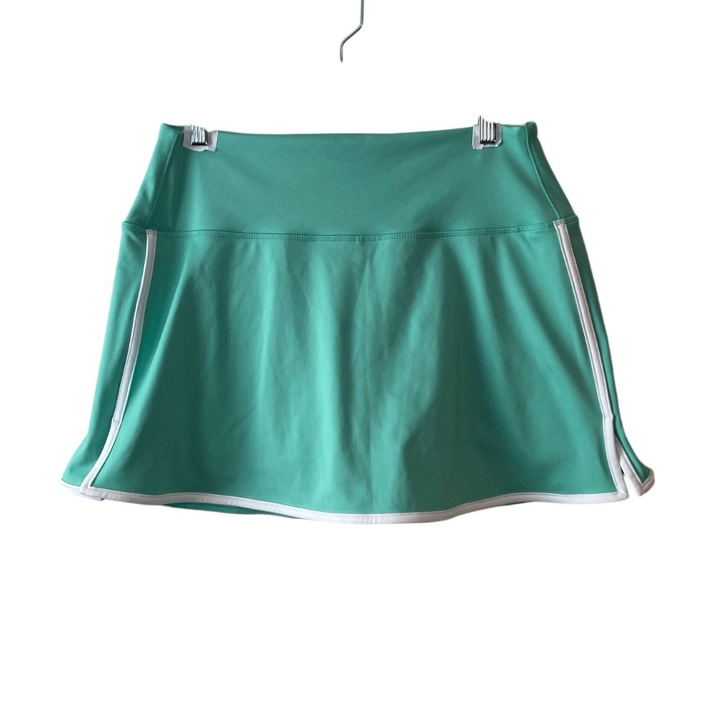 DSG Activate Skort Women's L Mint Green High Rise Built-in Short Piped Slit New